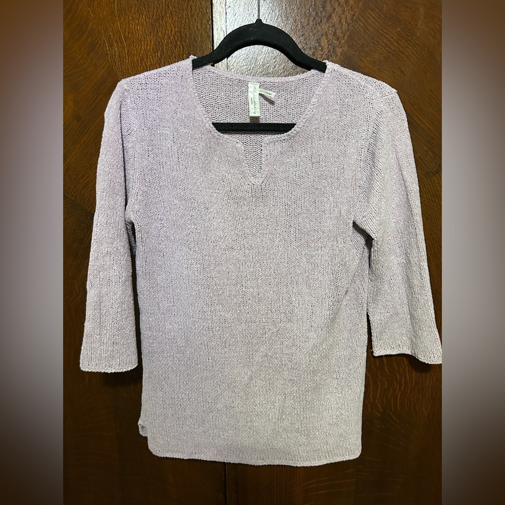Colorado Clothing Lavender Knit Sweater Size Large